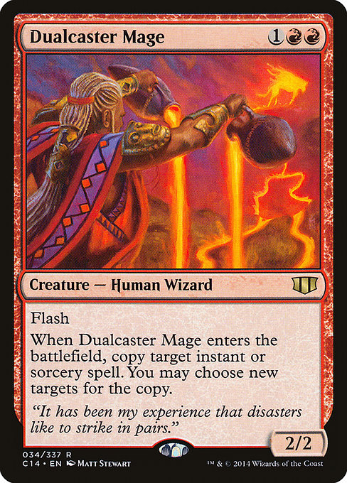 Dualcaster Mage - Commander 2014 - R - 34