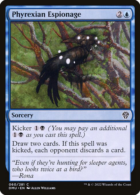 Phyrexian Espionage - Dominaria United - C - 60