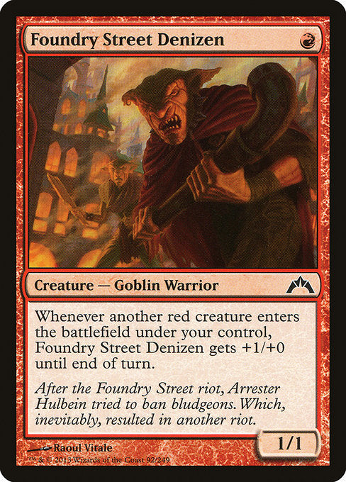 Foundry Street Denizen - Gatecrash - C - 92