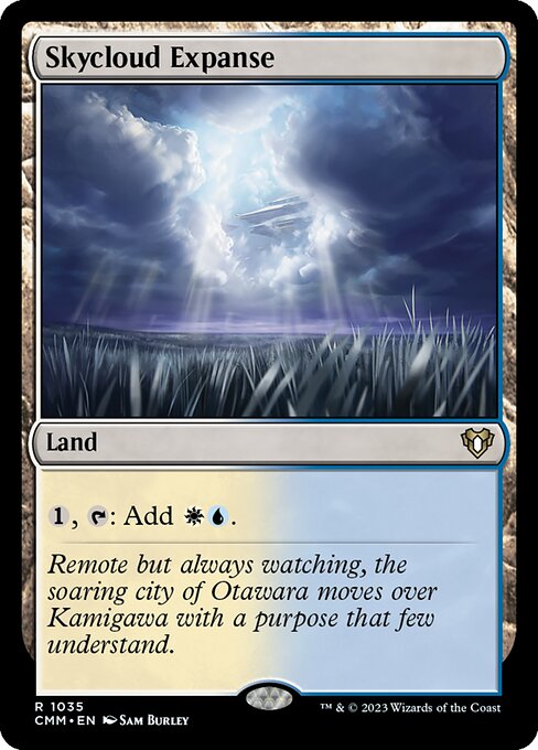 Skycloud Expanse - Commander Masters - R - 1035