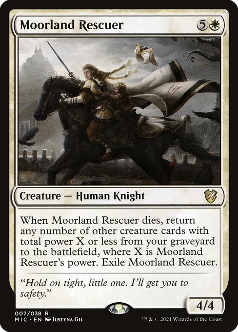 Moorland Rescuer - Commander: Innistrad: Midnight Hunt - R - 7