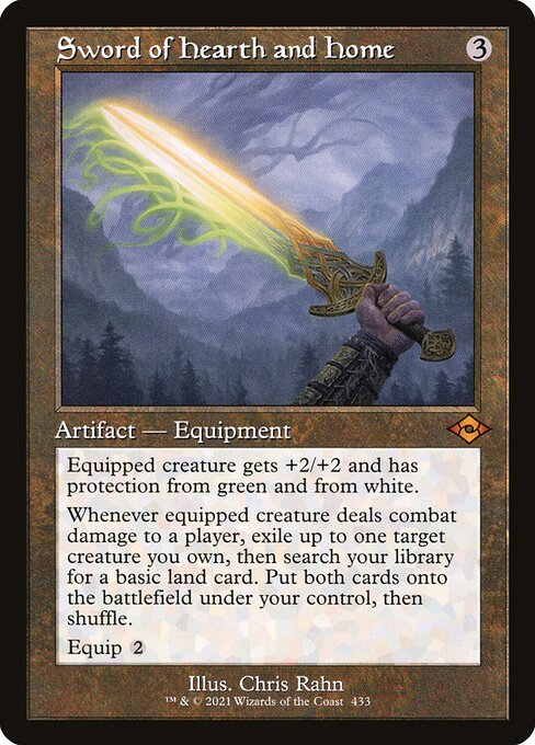 Sword of Hearth and Home (Retro Frame) - Modern Horizons 2 - M - 433