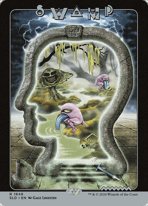 Swamp (1649) (Rainbow Foil) - Secret Lair Drop Series - R - 1649