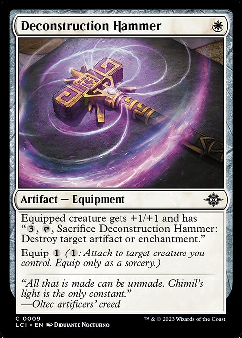 Deconstruction Hammer - The Lost Caverns of Ixalan - C - 9
