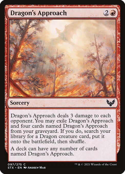Dragon's Approach - Strixhaven: School of Mages - C - 97