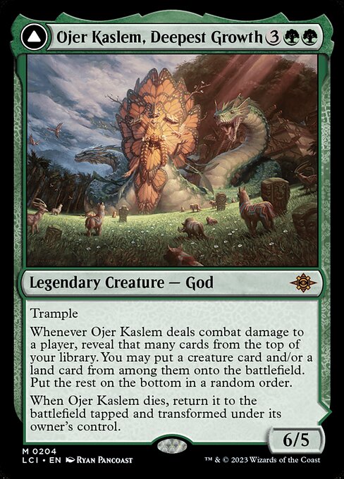 Ojer Kaslem, Deepest Growth - The Lost Caverns of Ixalan - M - 204