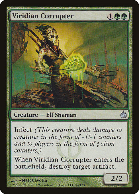Viridian Corrupter - Mirrodin Besieged - U - 94