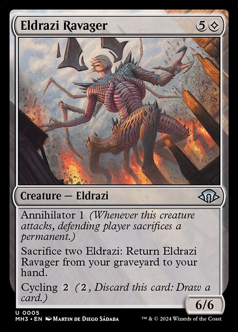 Eldrazi Ravager - Modern Horizons 3 - U - 5