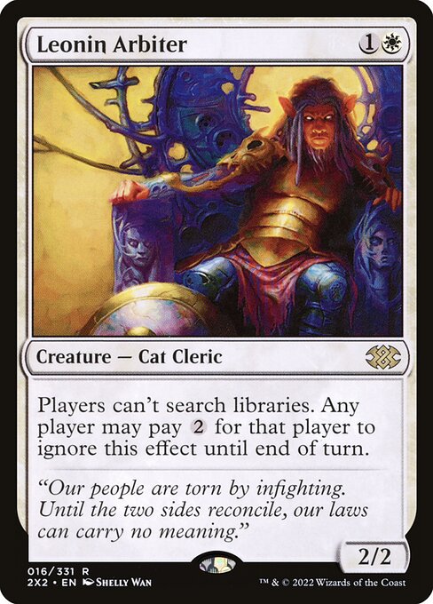 Leonin Arbiter - Double Masters 2022 - R - 16