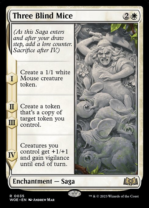 Three Blind Mice - Wilds of Eldraine - R - 35