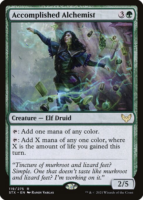 Accomplished Alchemist - Strixhaven: School of Mages - R - 119