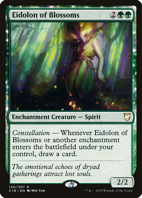 Eidolon of Blossoms - Commander 2018 - R - 140