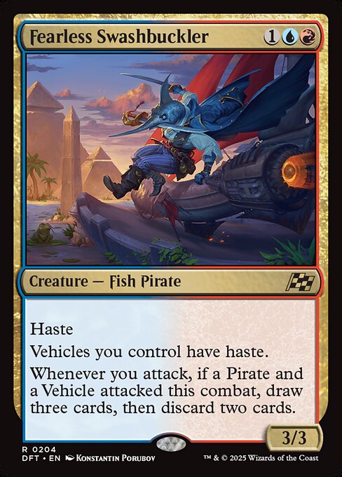 Fearless Swashbuckler - Aetherdrift - R - 204