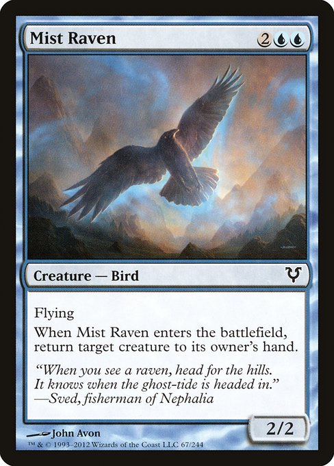 Mist Raven - Avacyn Restored - C - 67