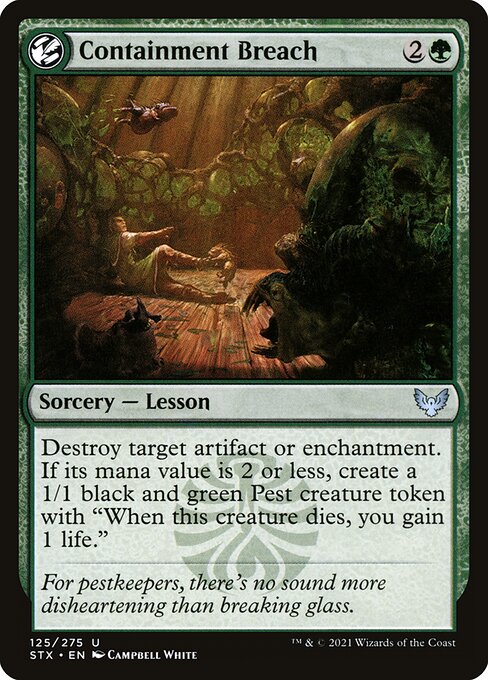 Containment Breach - Strixhaven: School of Mages - U - 125