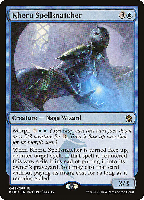Kheru Spellsnatcher - Khans of Tarkir - R - 45