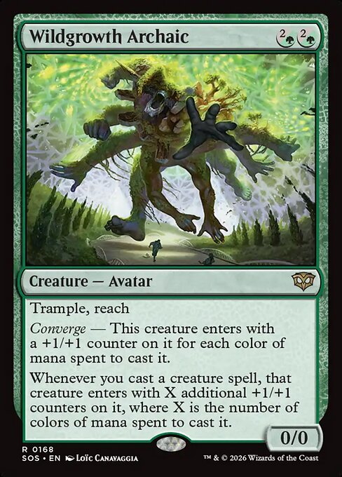 Wildgrowth Archaic - Secrets of Strixhaven - R - 168