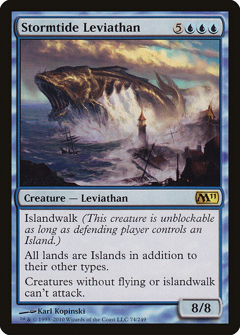 Stormtide Leviathan - Magic 2011 (M11) - R - 74