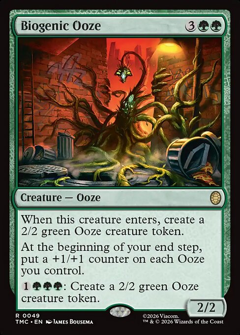 Biogenic Ooze (Surge Foil) - Commander: Teenage Mutant Ninja Turtles - R - 49
