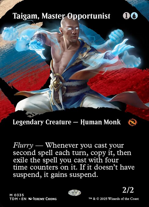 Taigam, Master Opportunist (Borderless) - Tarkir: Dragonstorm - M - 335