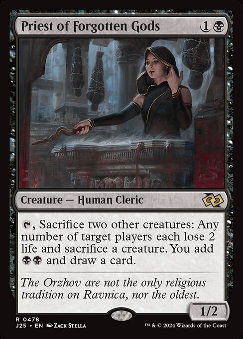 Priest of Forgotten Gods - Foundations Jumpstart - R - 478