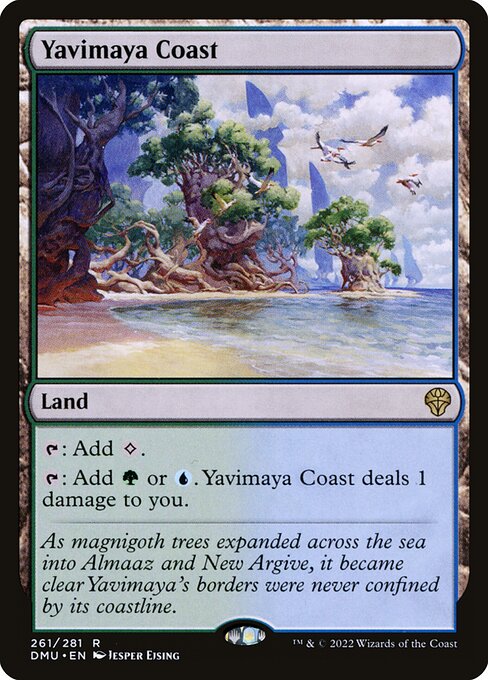 Yavimaya Coast - Dominaria United - R - 261
