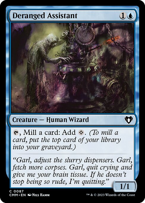 Deranged Assistant - Commander Masters - C - 87