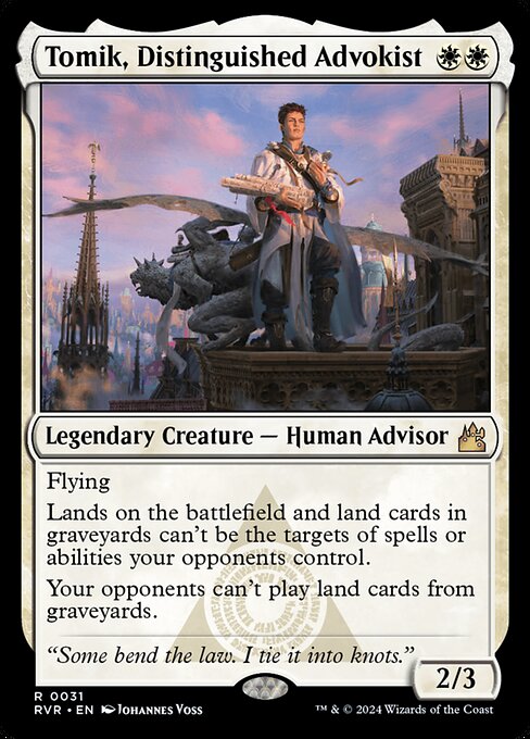 Tomik, Distinguished Advokist - Ravnica Remastered - R - 31