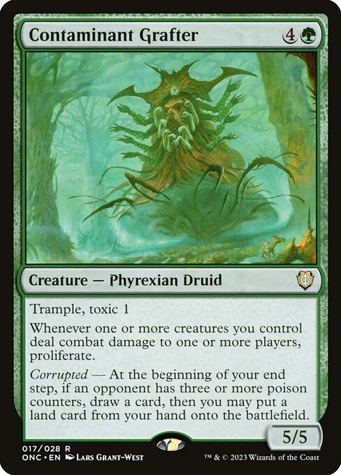 Contaminant Grafter - Commander: Phyrexia: All Will Be One - R - 17