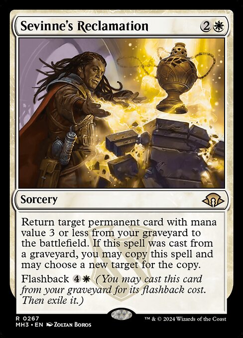 Sevinne's Reclamation - Modern Horizons 3 - R - 267
