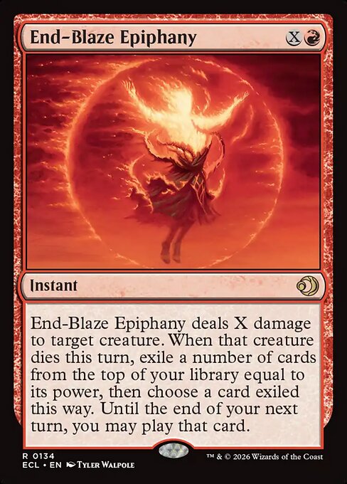 End-Blaze Epiphany - Lorwyn Eclipsed - R - 134