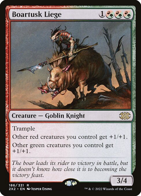 Boartusk Liege - Double Masters 2022 - R - 186