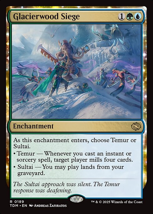 Glacierwood Siege - Promo Pack: Tarkir: Dragonstorm - R - 189