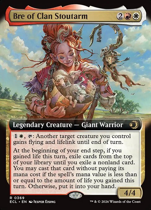 Bre of Clan Stoutarm (Extended Art) - Lorwyn Eclipsed - R - 369