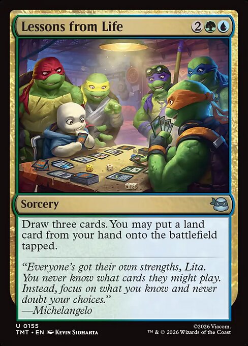 Lessons from Life - Teenage Mutant Ninja Turtles - U - 155