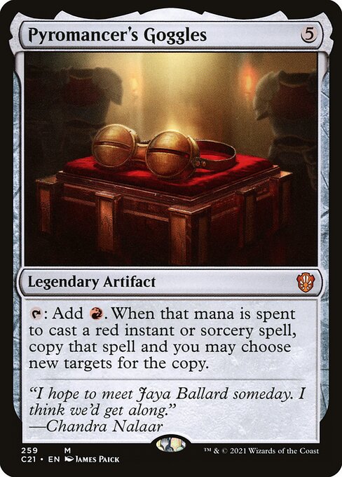 Pyromancer's Goggles - Commander 2021 - M - 259