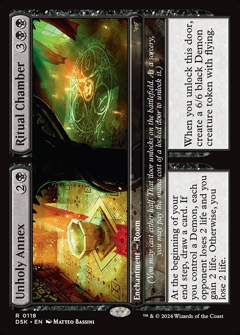 Unholy Annex // Ritual Chamber - Duskmourn: House of Horror - R - 118