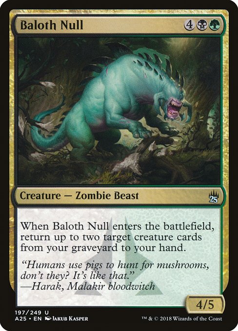Baloth Null - The List Reprints - U - 197