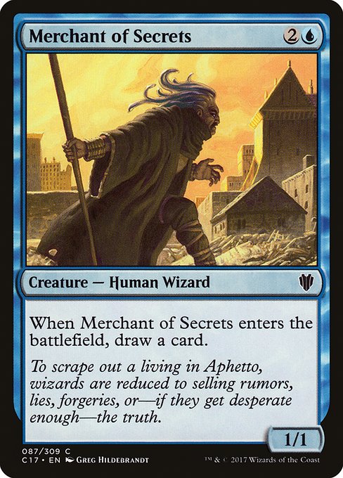 Merchant of Secrets - Commander 2017 - C - 87