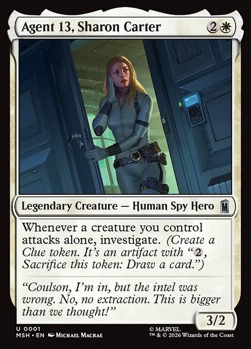 Agent 13, Sharon Carter - Marvel Super Heroes - U - 1