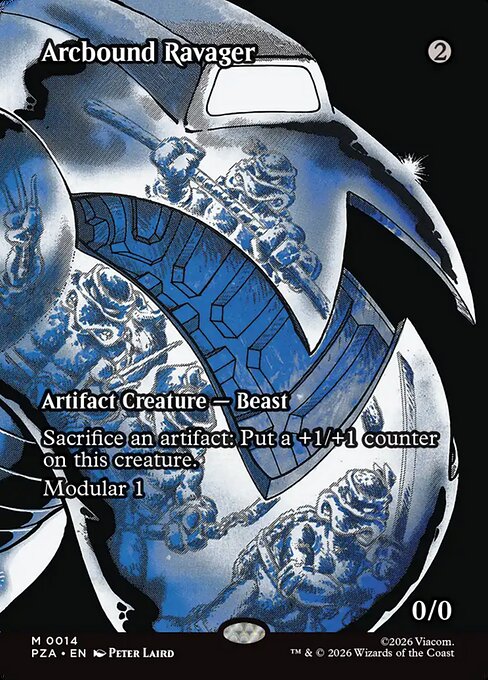 Arcbound Ravager (Borderless) - Teenage Mutant Ninja Turtles Source Material - M - 14