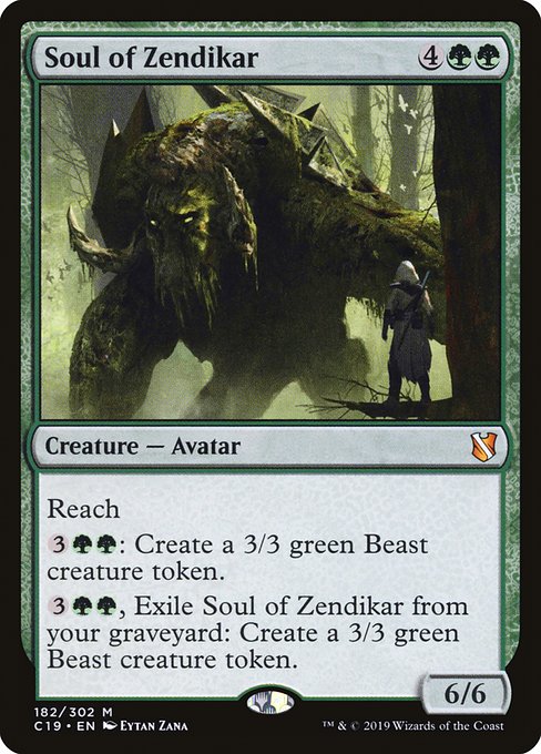 Soul of Zendikar - Commander 2019 - M - 182