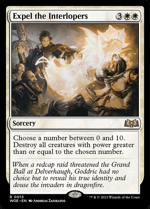 Expel the Interlopers - Wilds of Eldraine - R - 13