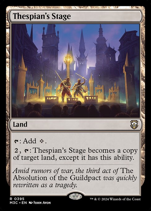 Thespian's Stage - Commander: Modern Horizons 3 - R - 395