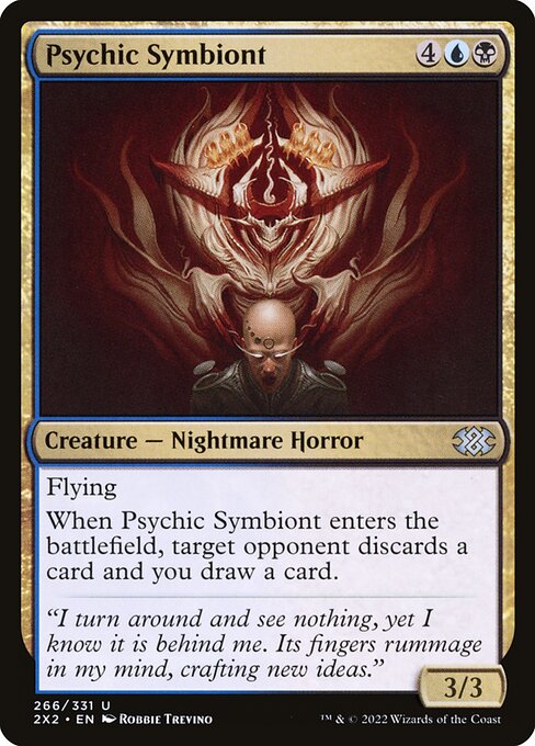 Psychic Symbiont - Double Masters 2022 - U - 266