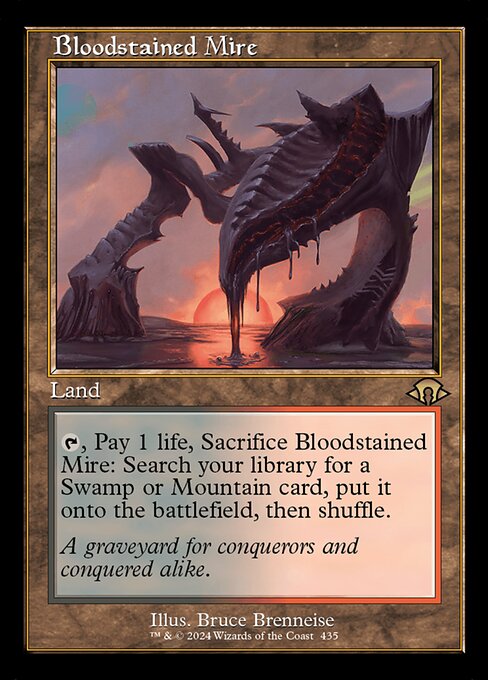 Bloodstained Mire (Retro Frame) - Modern Horizons 3 - R - 435