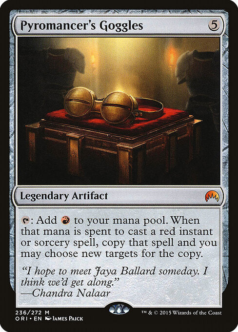 Pyromancer's Goggles - Magic Origins - M - 236
