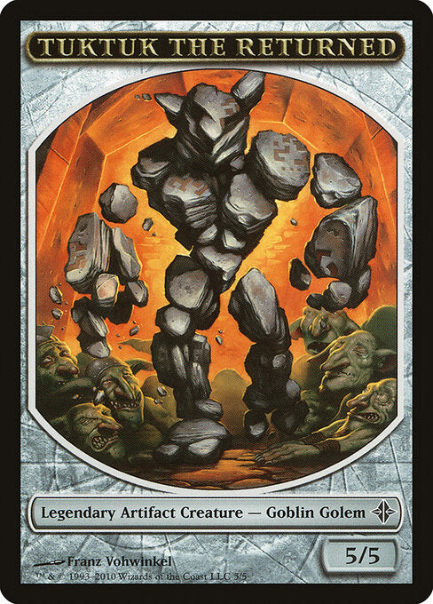 Tuktuk the Returned Token - Rise of the Eldrazi - T - 5