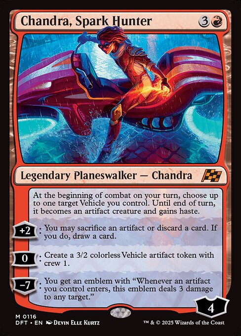 Chandra, Spark Hunter - Aetherdrift - M - 116