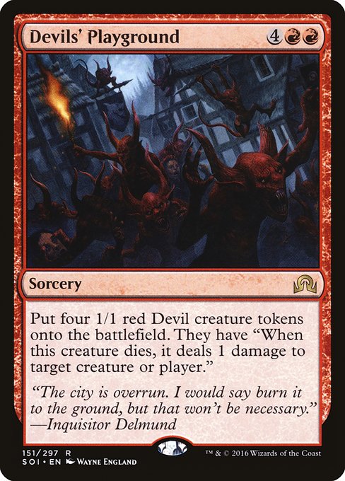 Devils' Playground - Shadows over Innistrad - R - 151